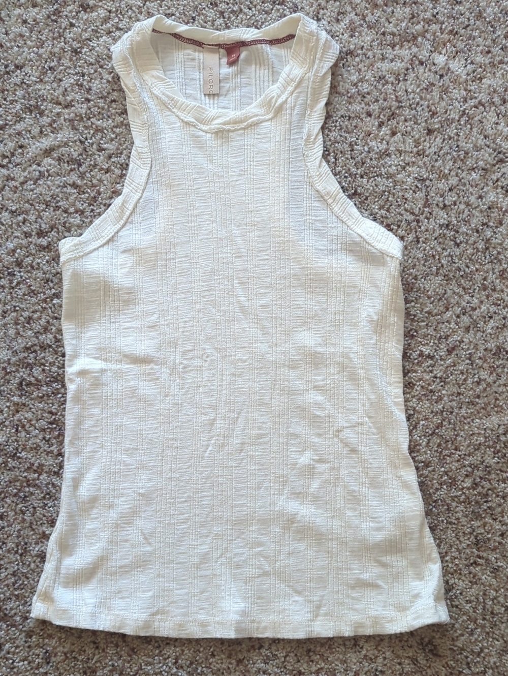 Anthropologie Pilcro Ribbed Tank XSmall